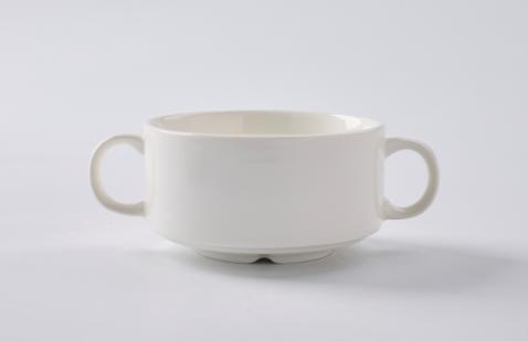 RC Ceramic Soup Cup With Handle