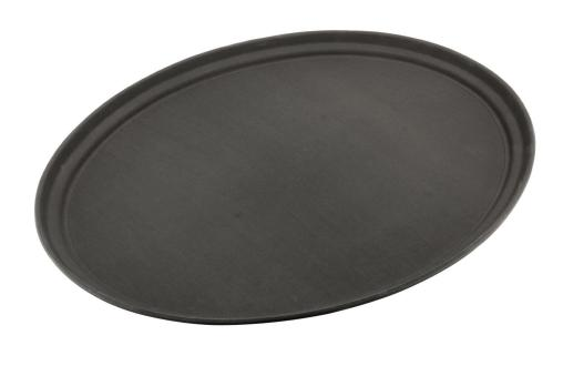 Trueber Anti Skid Tray Oval,29''/ Brown