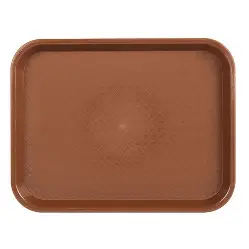 Trueber Brown Color Fast Food Tray