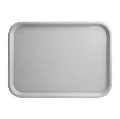 Trueber Grey Color Fast Food Tray