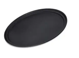 Trueber Anti Skid Tray Oval,25‘’/Black